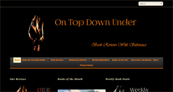 Desktop Screenshot of ontopdownunderbookreviews.com